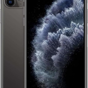 Apple iPhone 11 Pro Max, 64GB, Space Gray - Unlocked (Renewed)